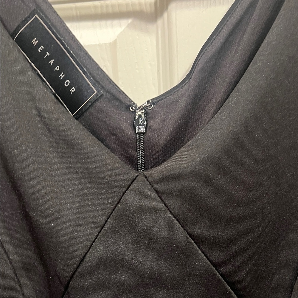 Metaphor Black and Silver Sequin Mini Dress - Picture 5 of 10